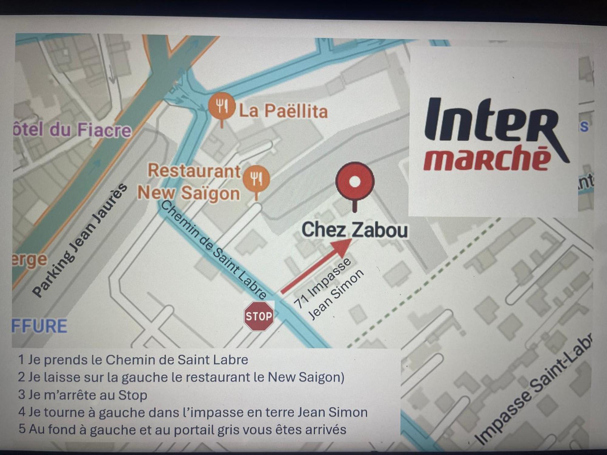 "Chambre" Chez Zabou Carpentras Dış mekan fotoğraf